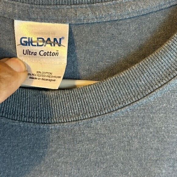 Men's‎ Athletic Fit Distressed US Flag T-Shirt size L - Picture 4 of 4